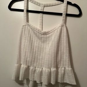 Boutique White Crop Top